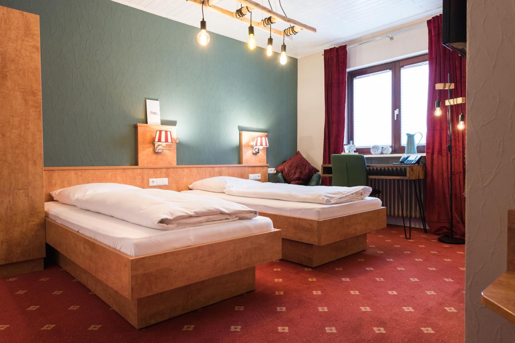 Landgasthof Zum Goldenen Anker Eggenstein-Leopoldshafen Eksteriør billede